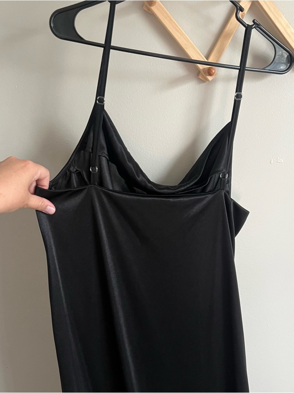 Black side slit midi dress xxl - Picture 7 of 12